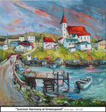 Summer Harmony at Greenspond, Oil on Canvas